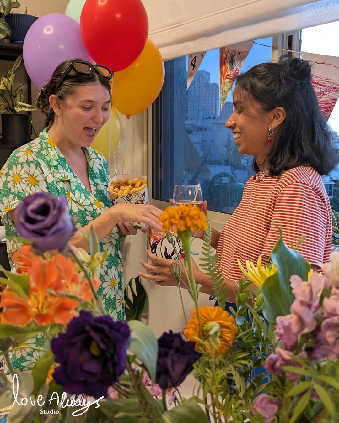 Anders brand wordmark in white placed on top of an image of a modern interior design.