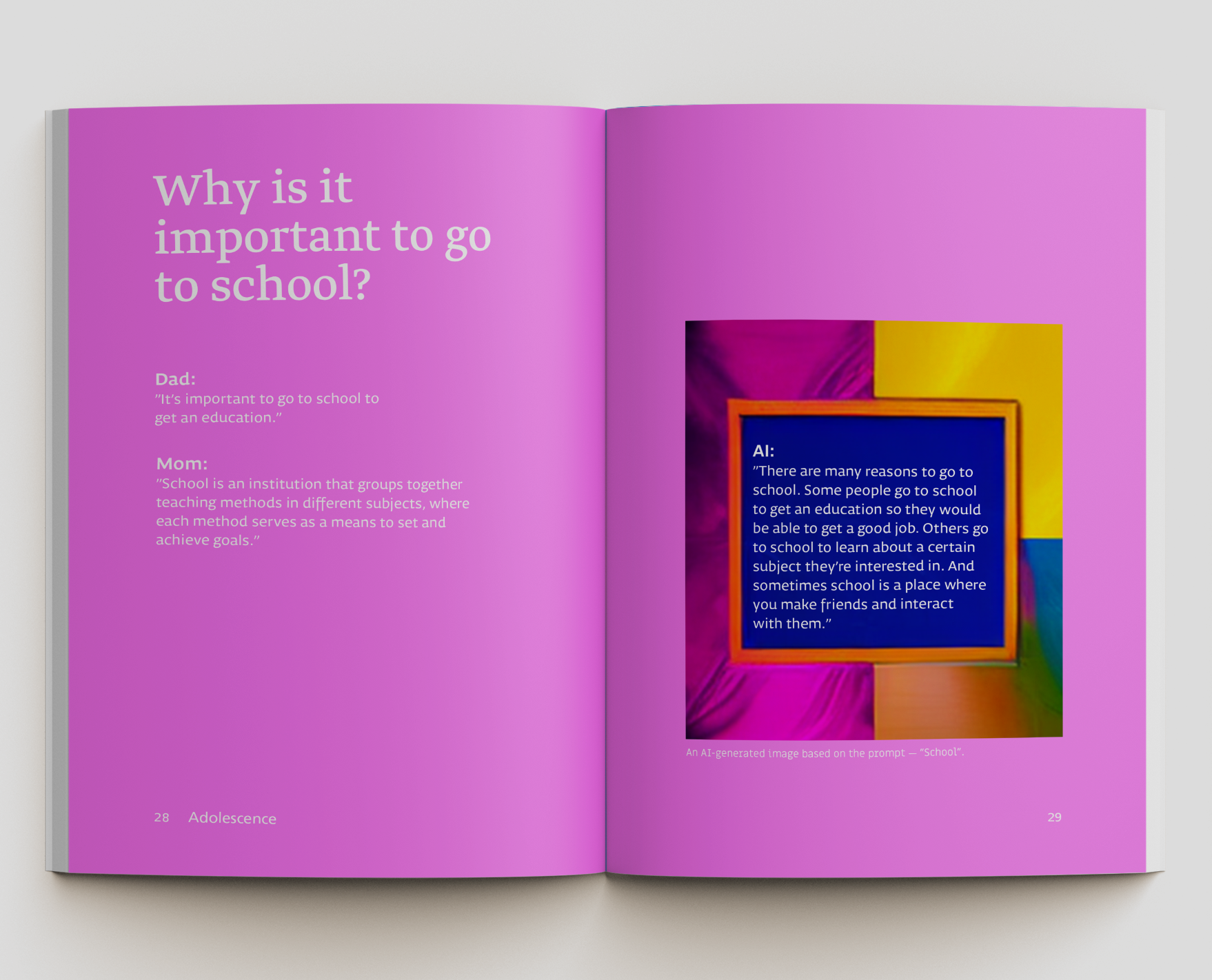 The letters Aa in a typographic diagram