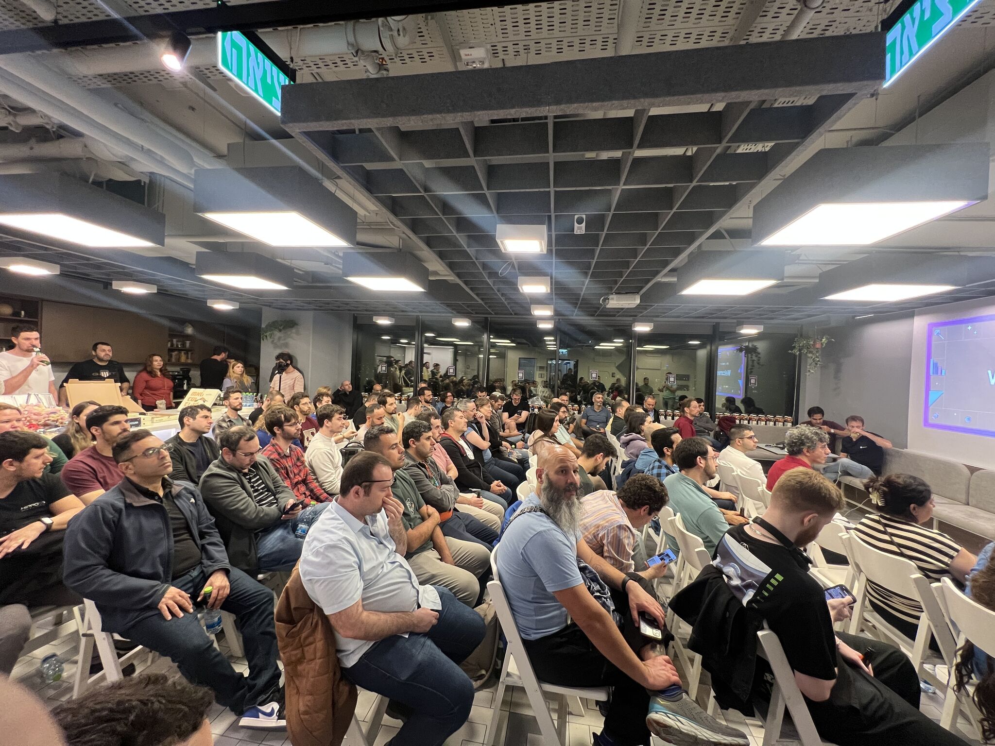 Anders brand wordmark in white placed on top of an image of a modern interior design.